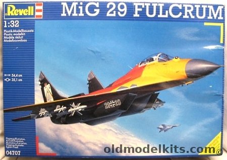 Revell 1/32 Mig-29 Fulcrum, 04707 plastic model kit